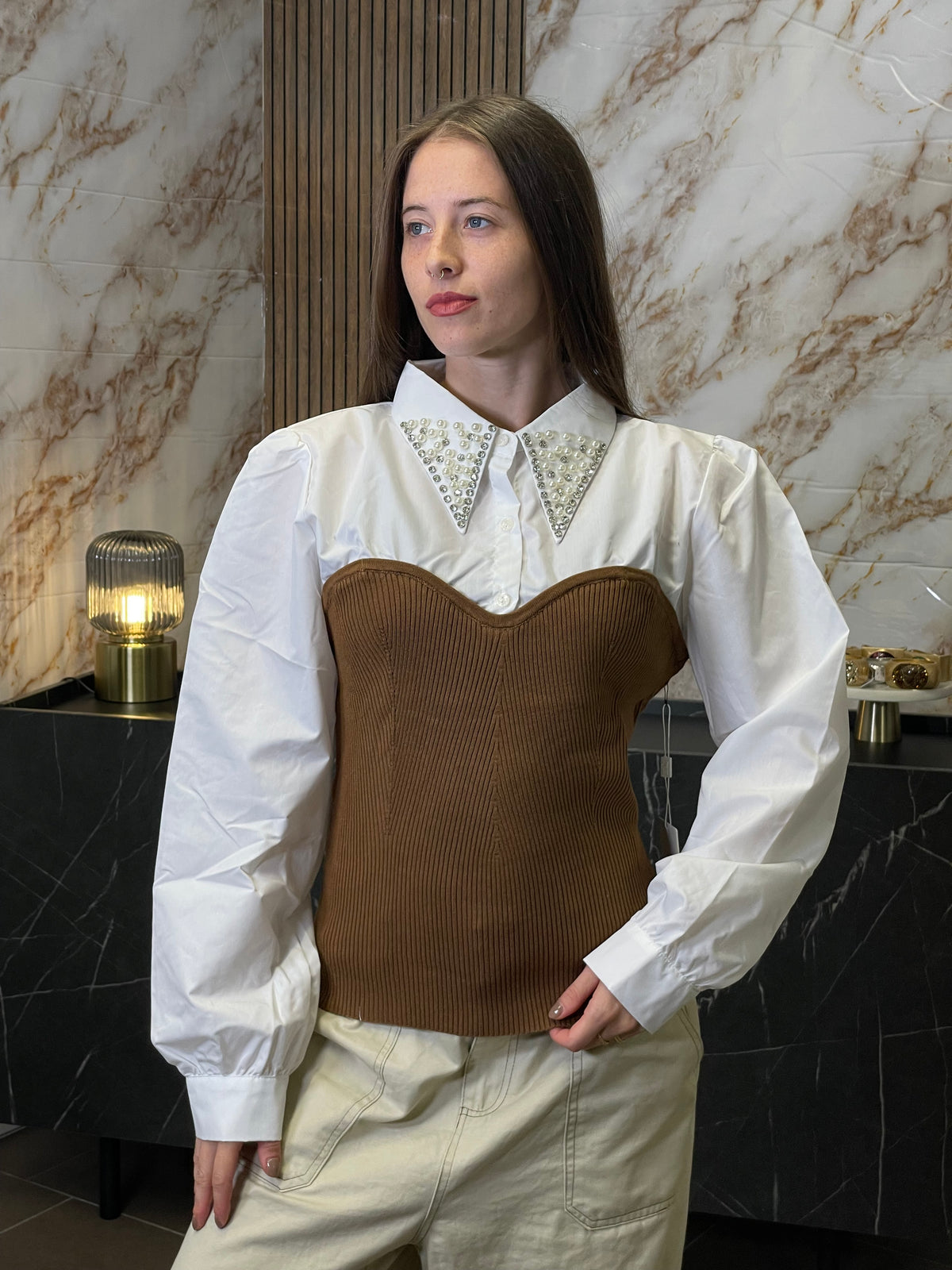 Maglioncino Incanto con Camicia