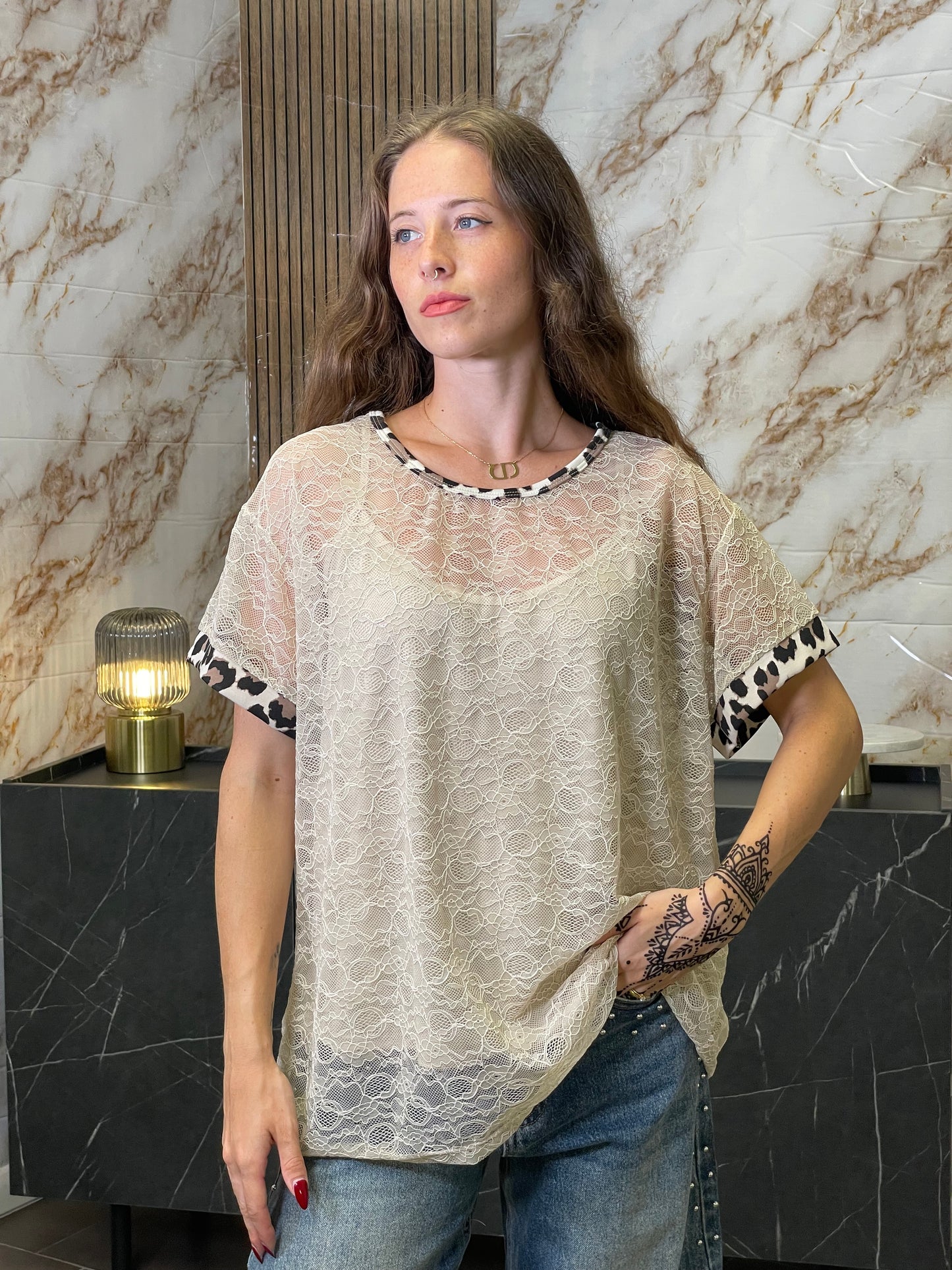 Magli Pizzo Animalier