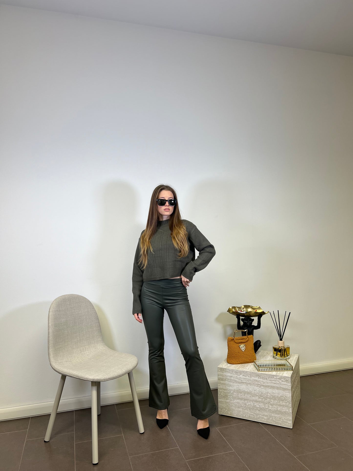 Leggings Ecopelle