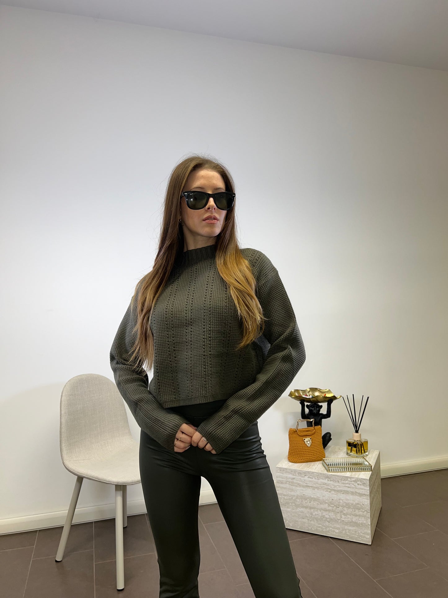 Maglione Crop