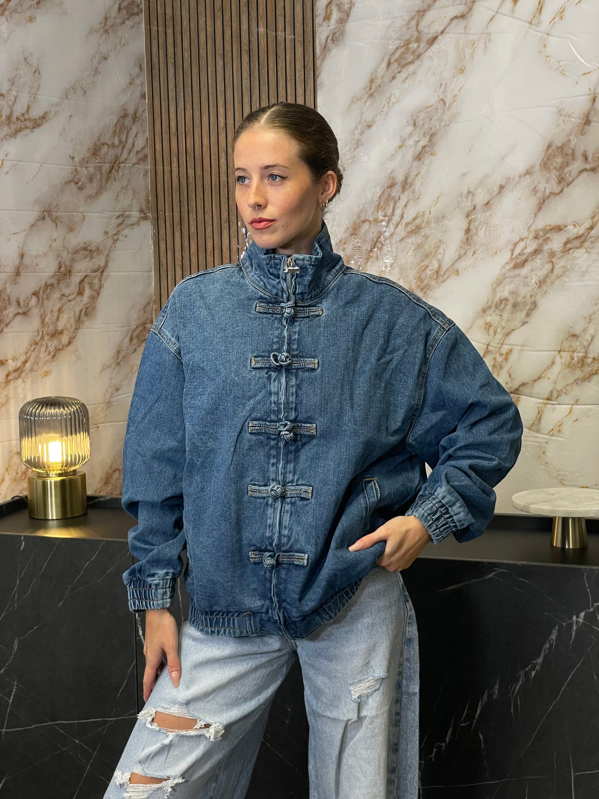 Giacca Denim Chic