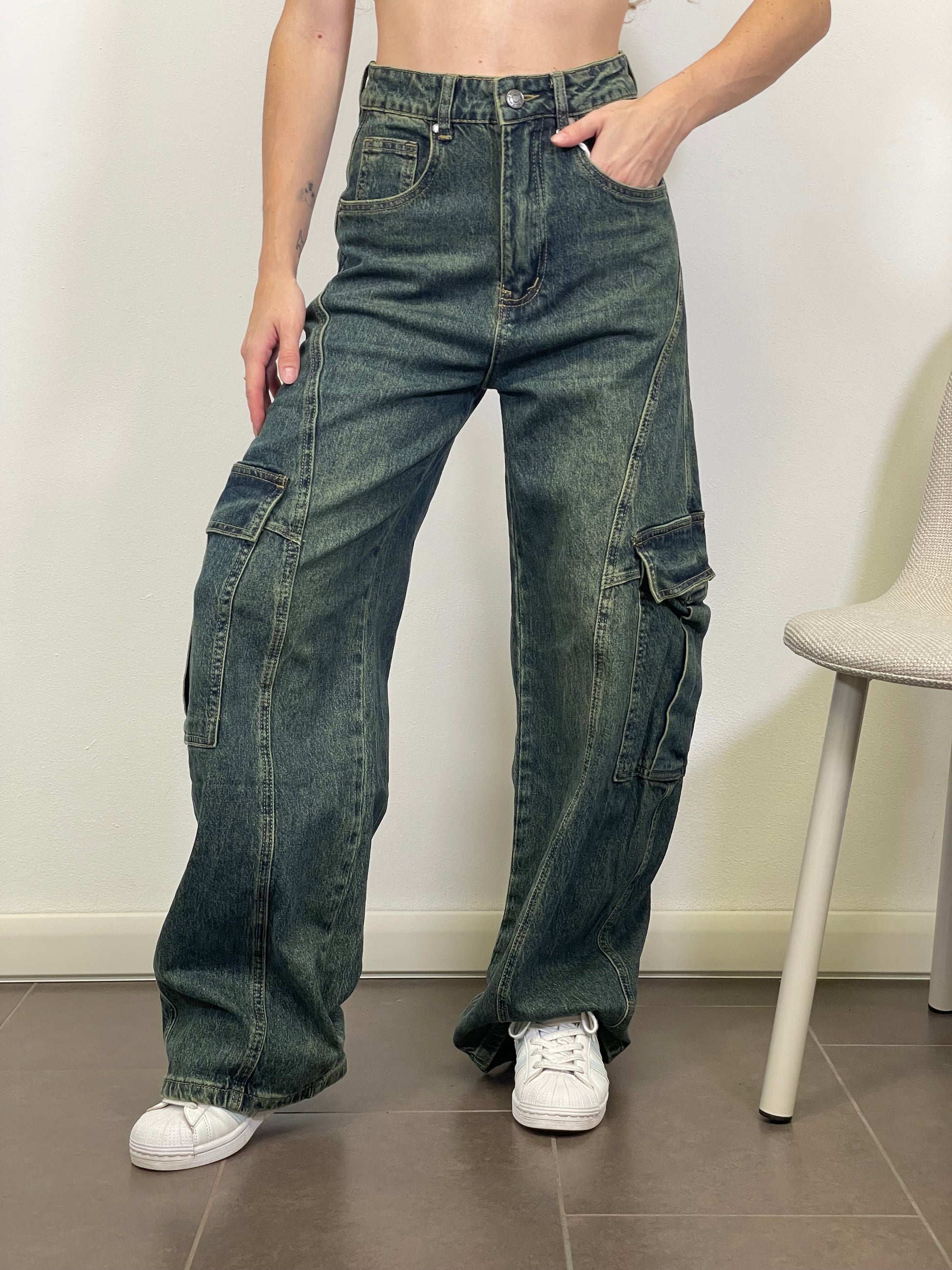 Jeans Cargo – Fate Boutique