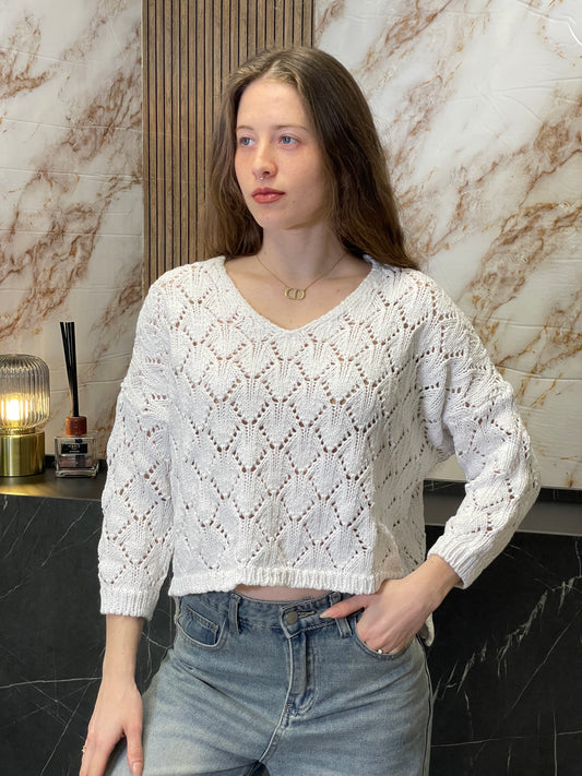 Maglione Crochette