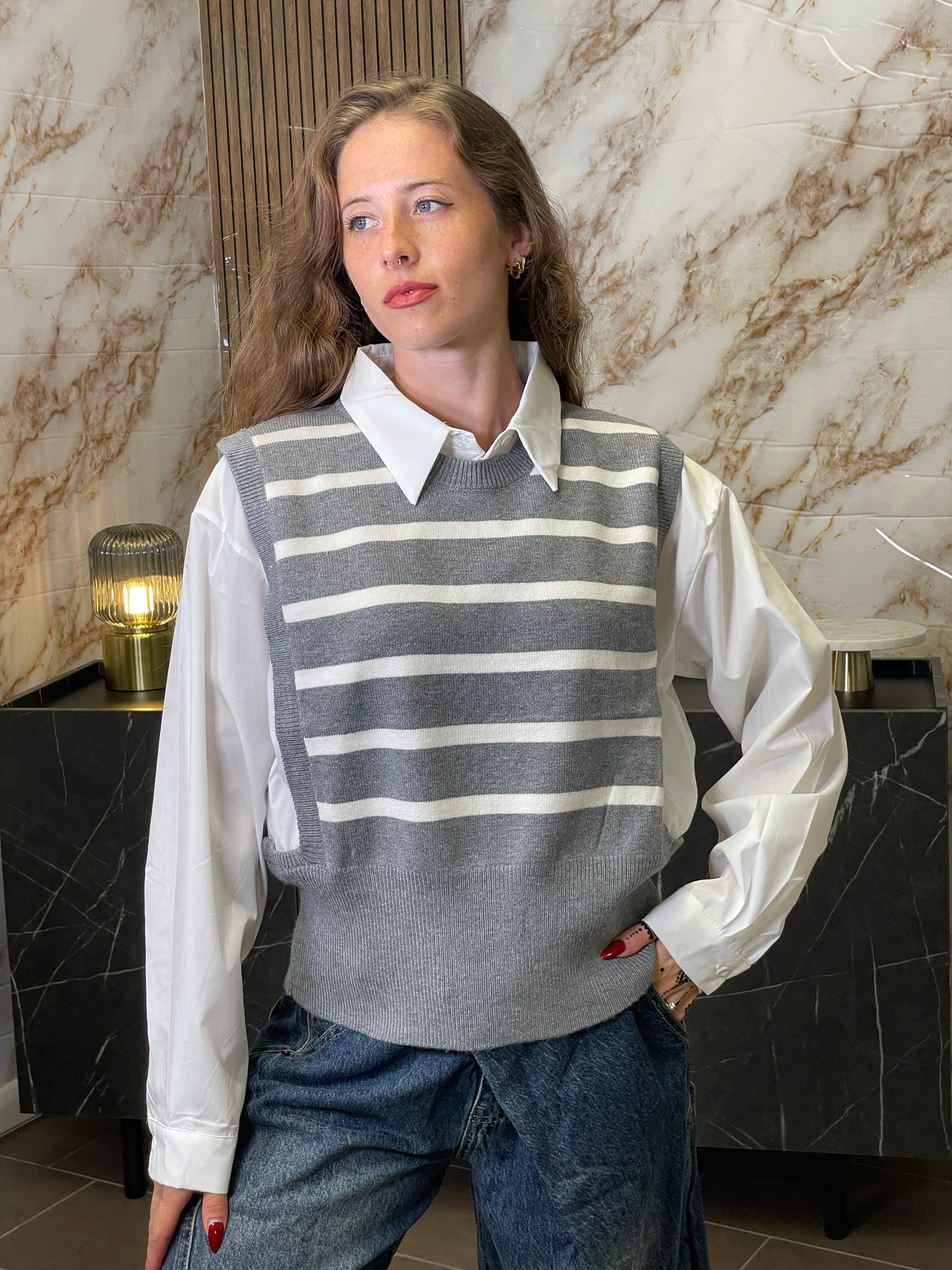 Camicia con Smanicato