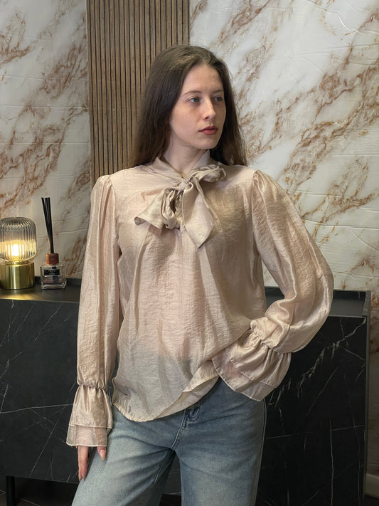 Camicia Fiocco Satin