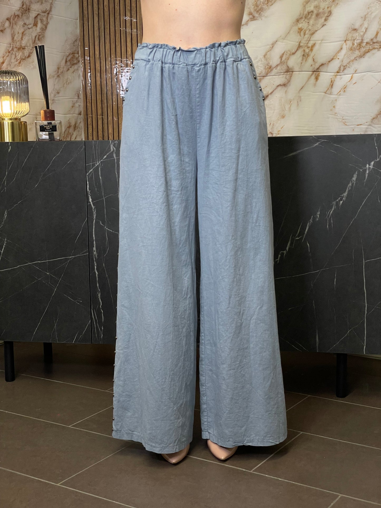 Pantaloni Borchie