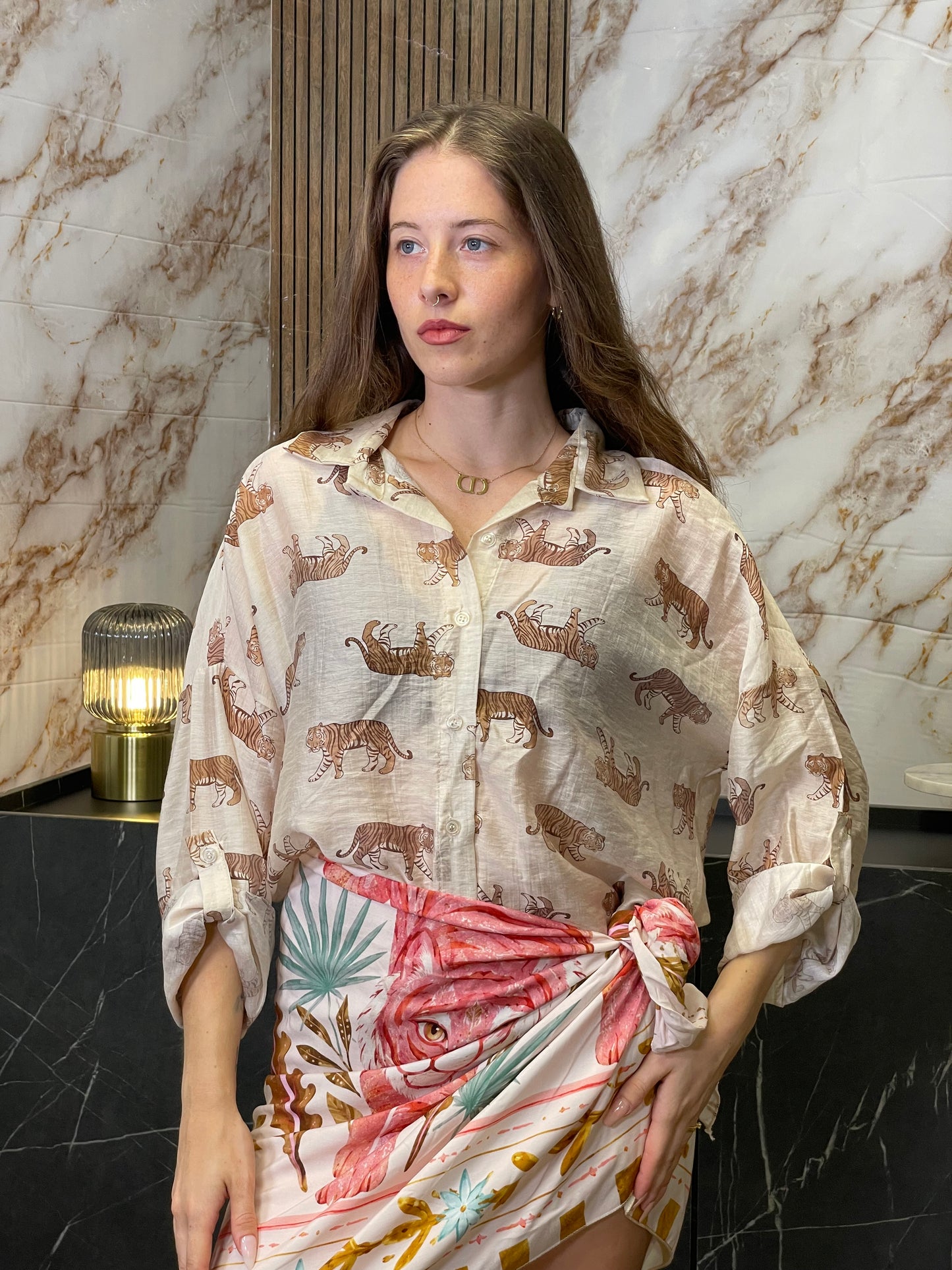 Camicia Animalier