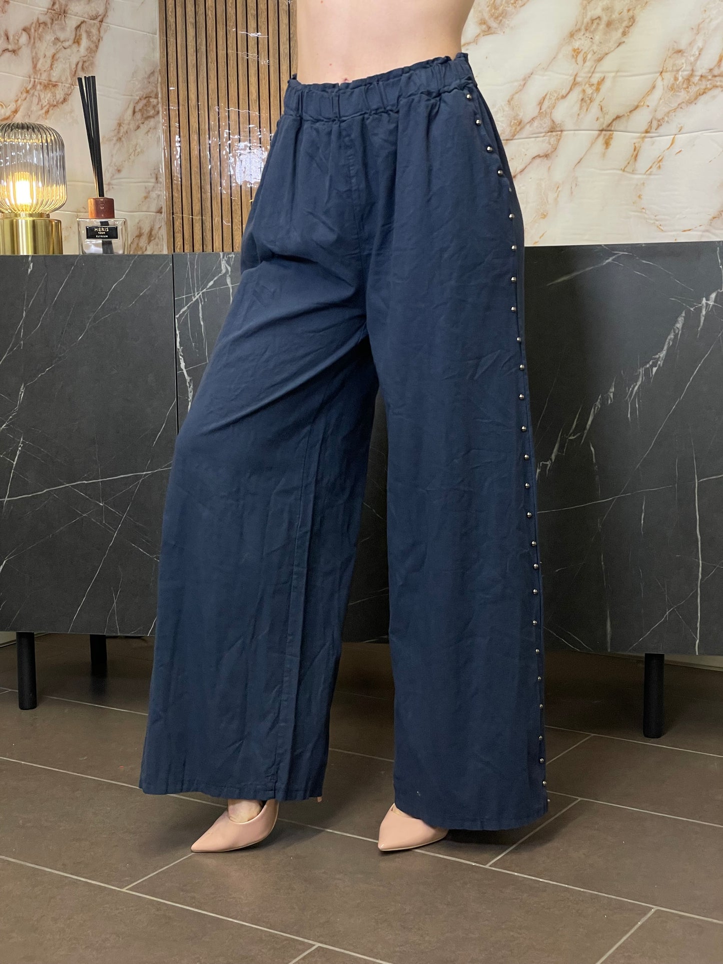 Pantaloni Borchie