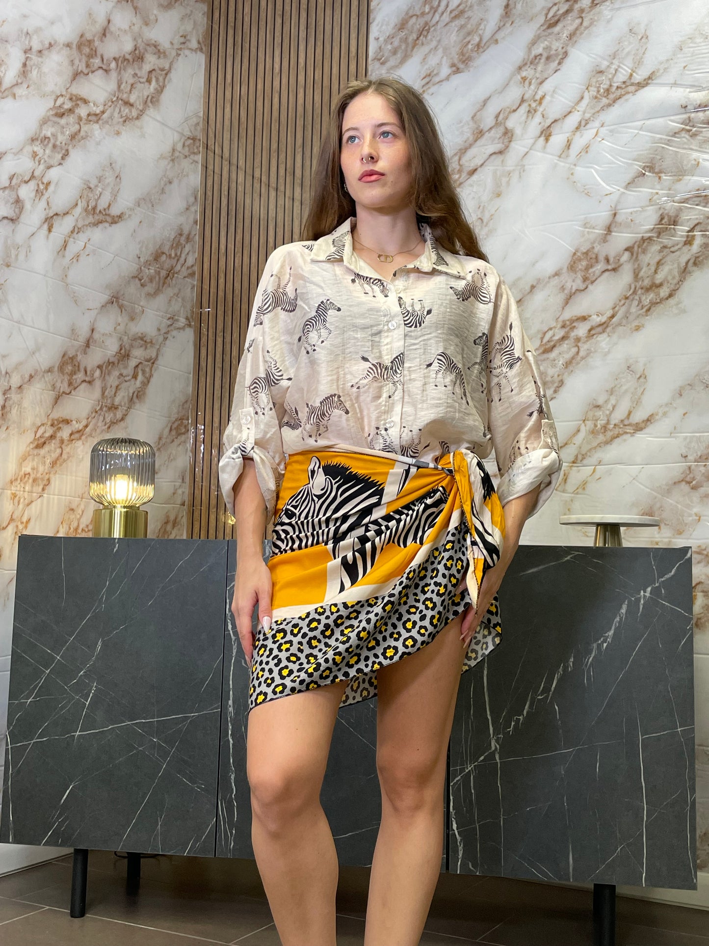 Camicia Animalier