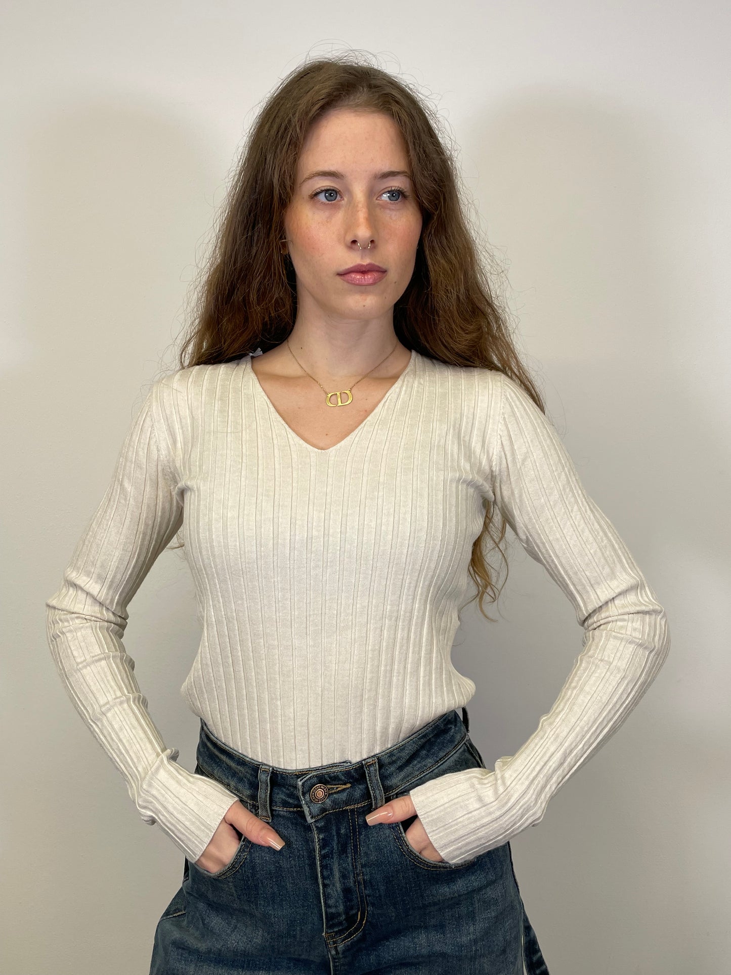 Maglioncino Scollo a V