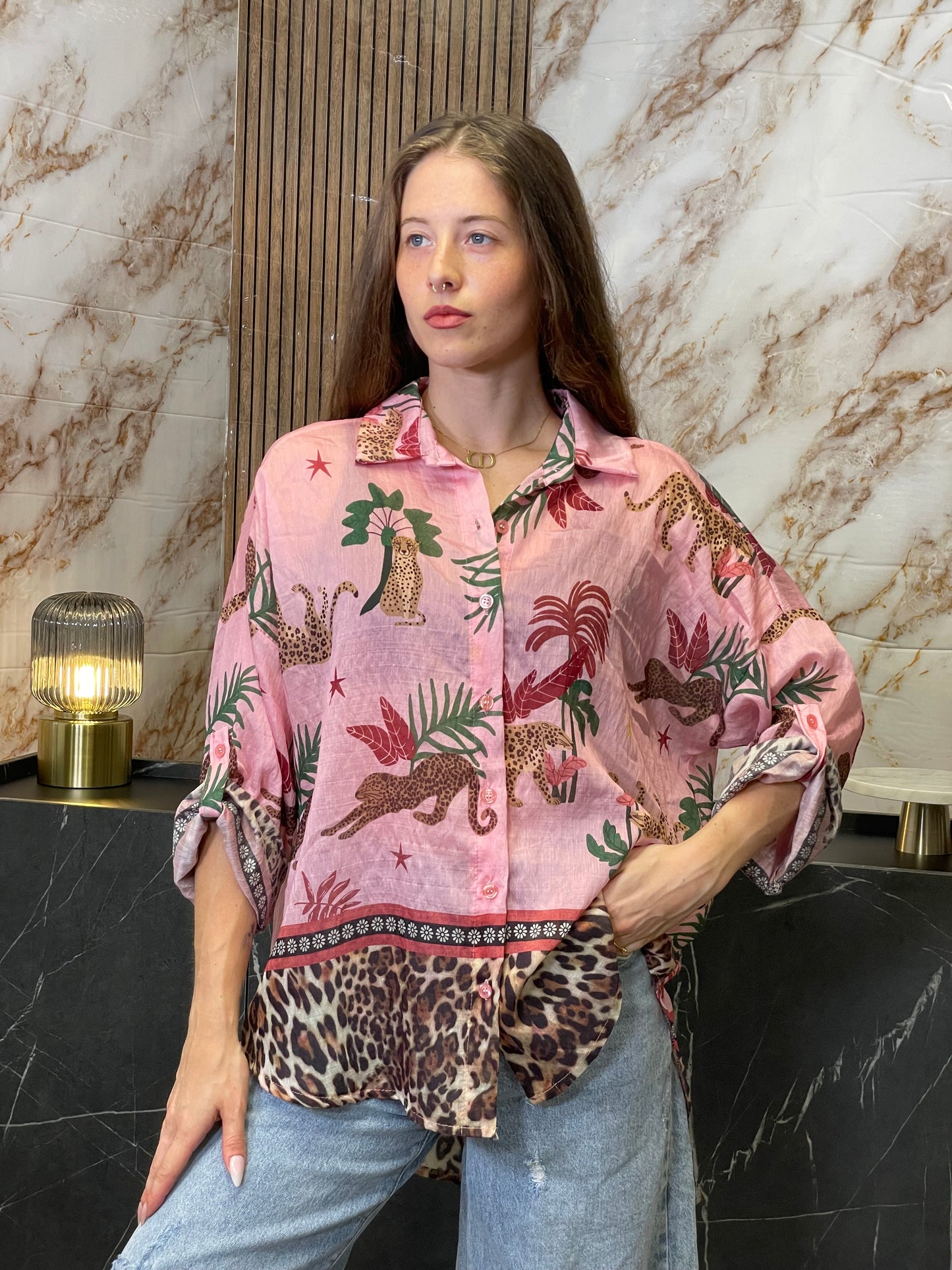 Camicia Animalier