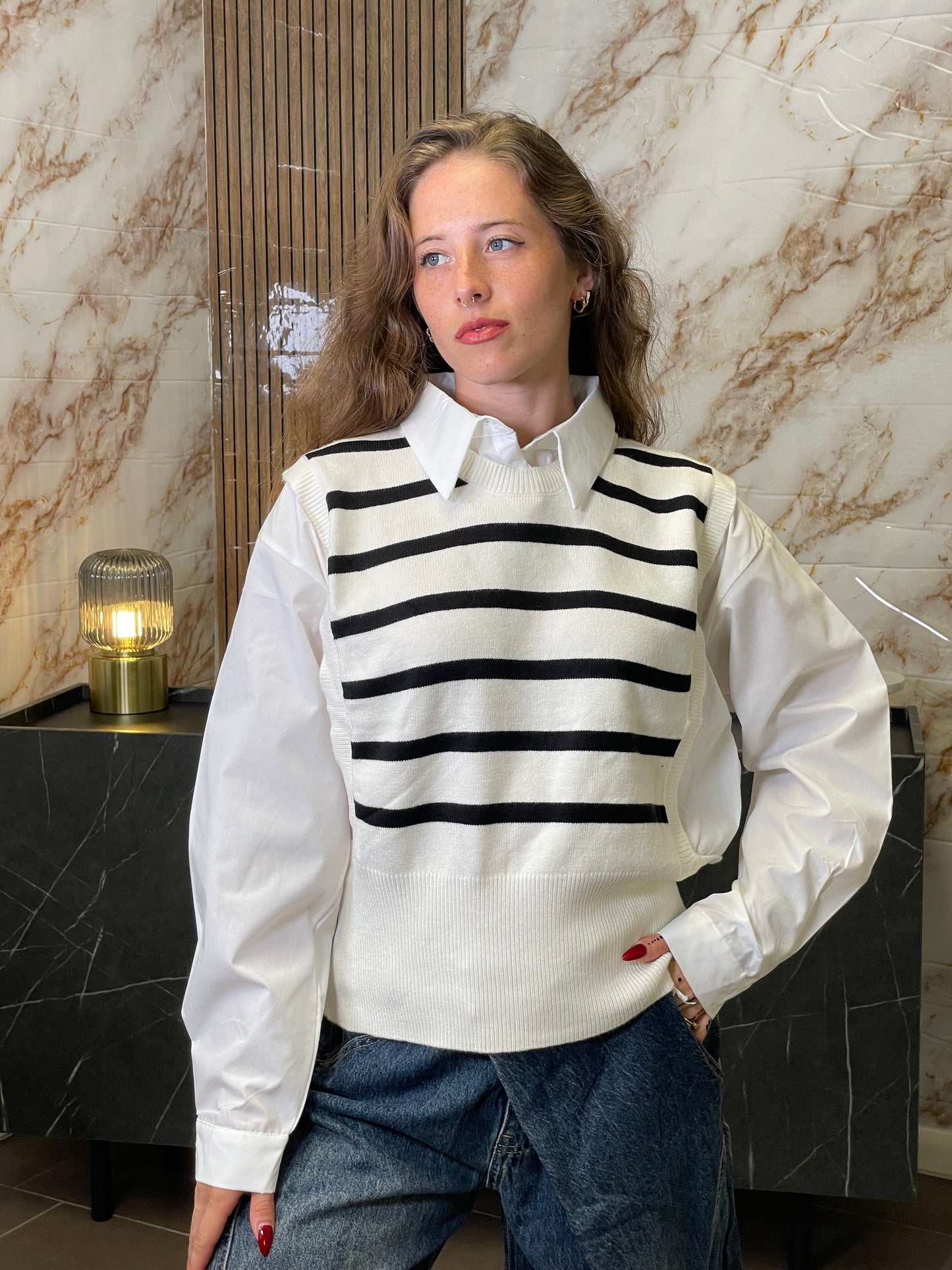 Camicia con Smanicato