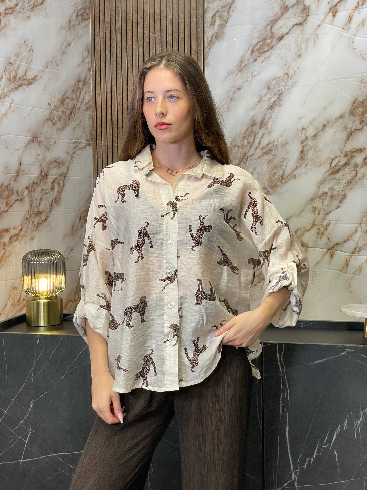Camicia Animalier