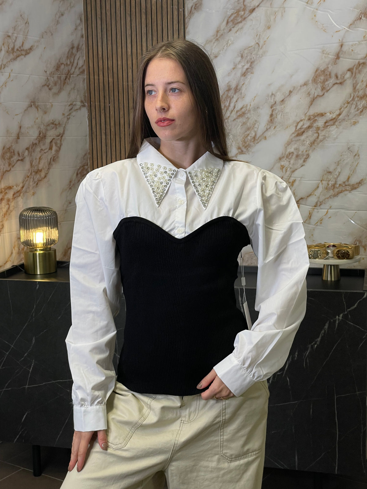 Maglioncino Incanto con Camicia