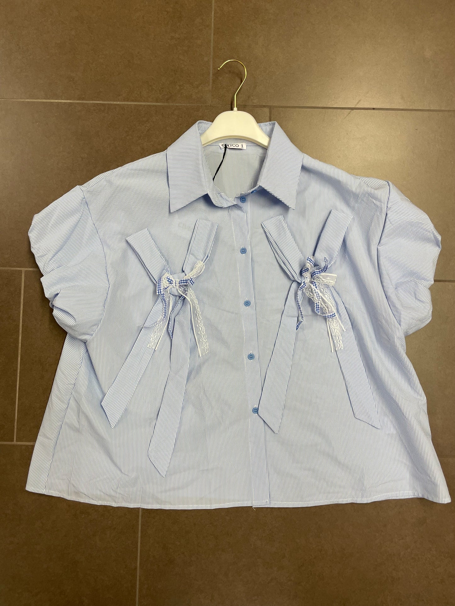 Camicia Fiocco a Righe