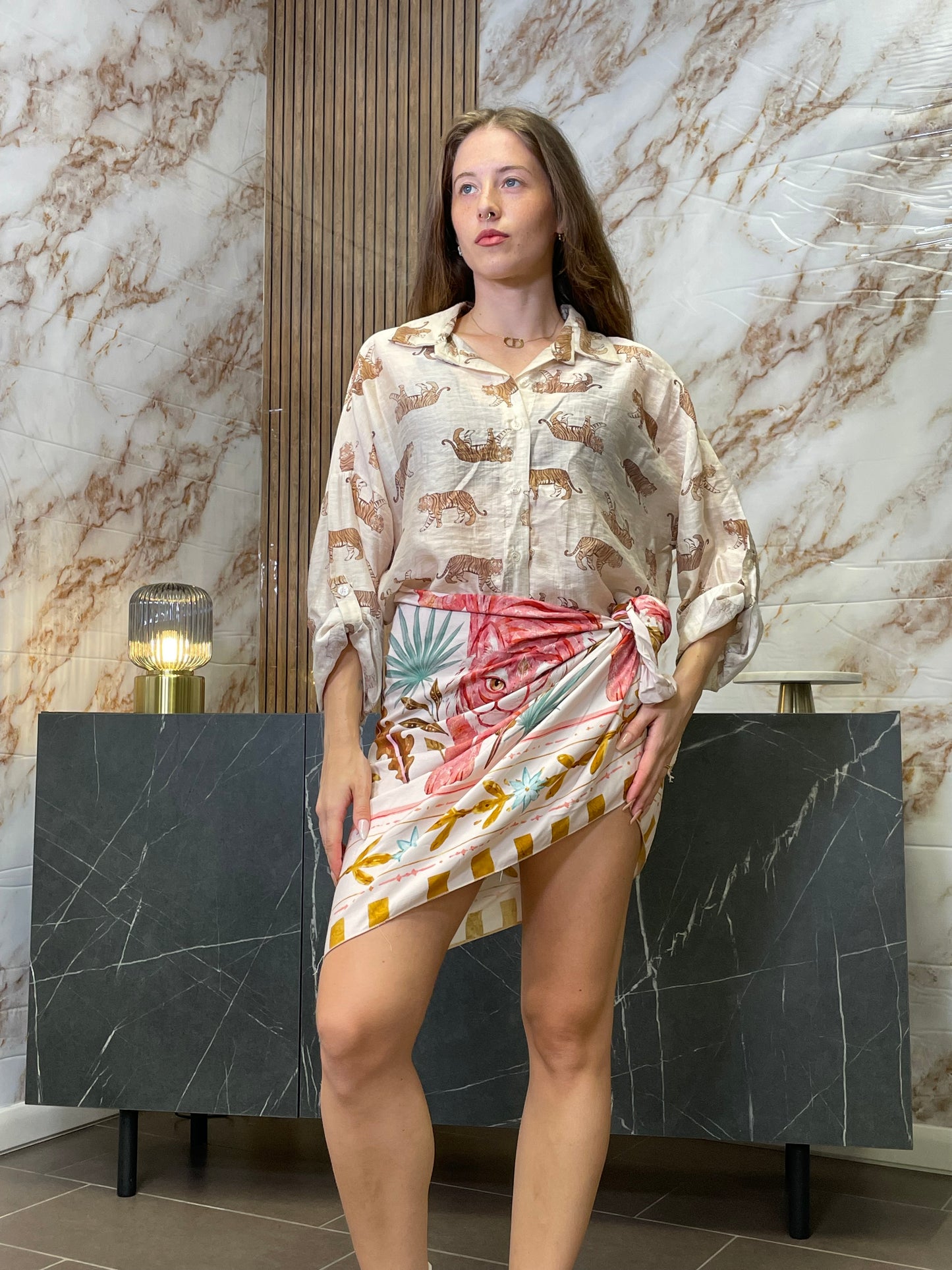 Camicia Animalier