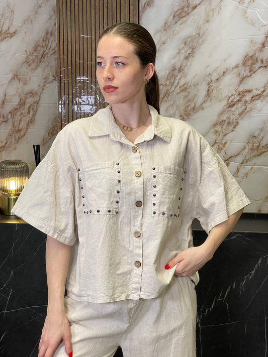 Camicia Borchie