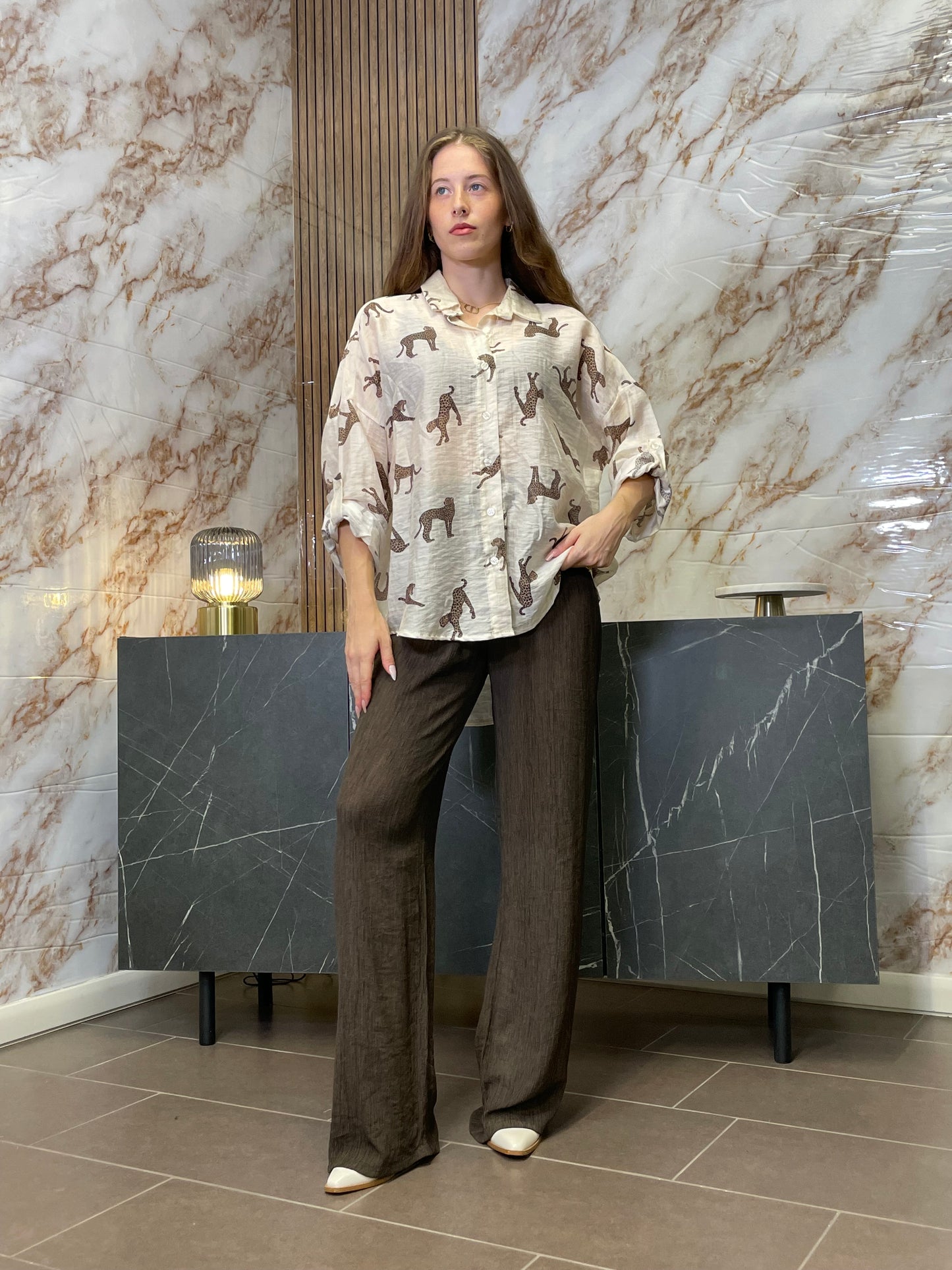 Camicia Animalier