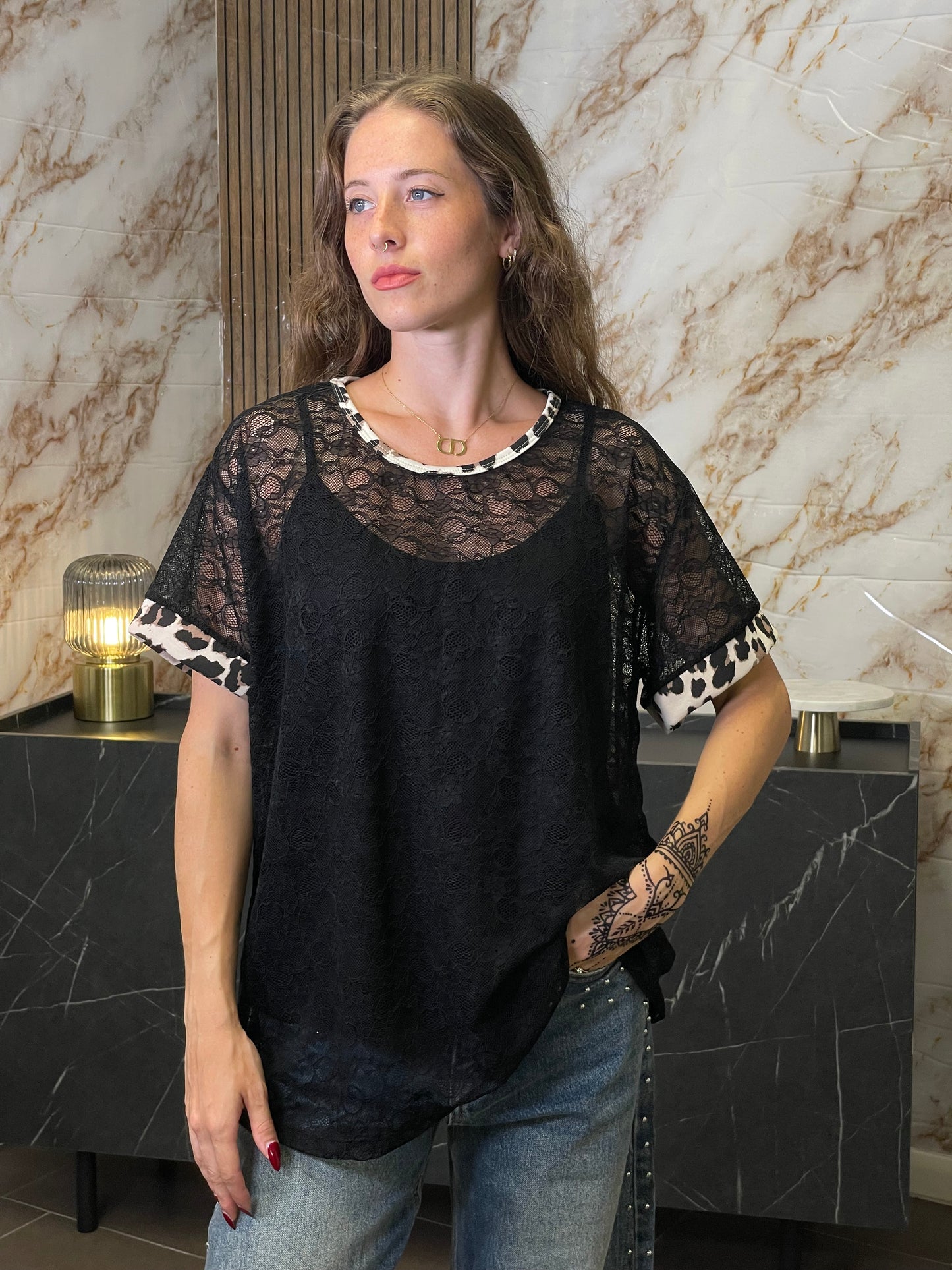 Magli Pizzo Animalier