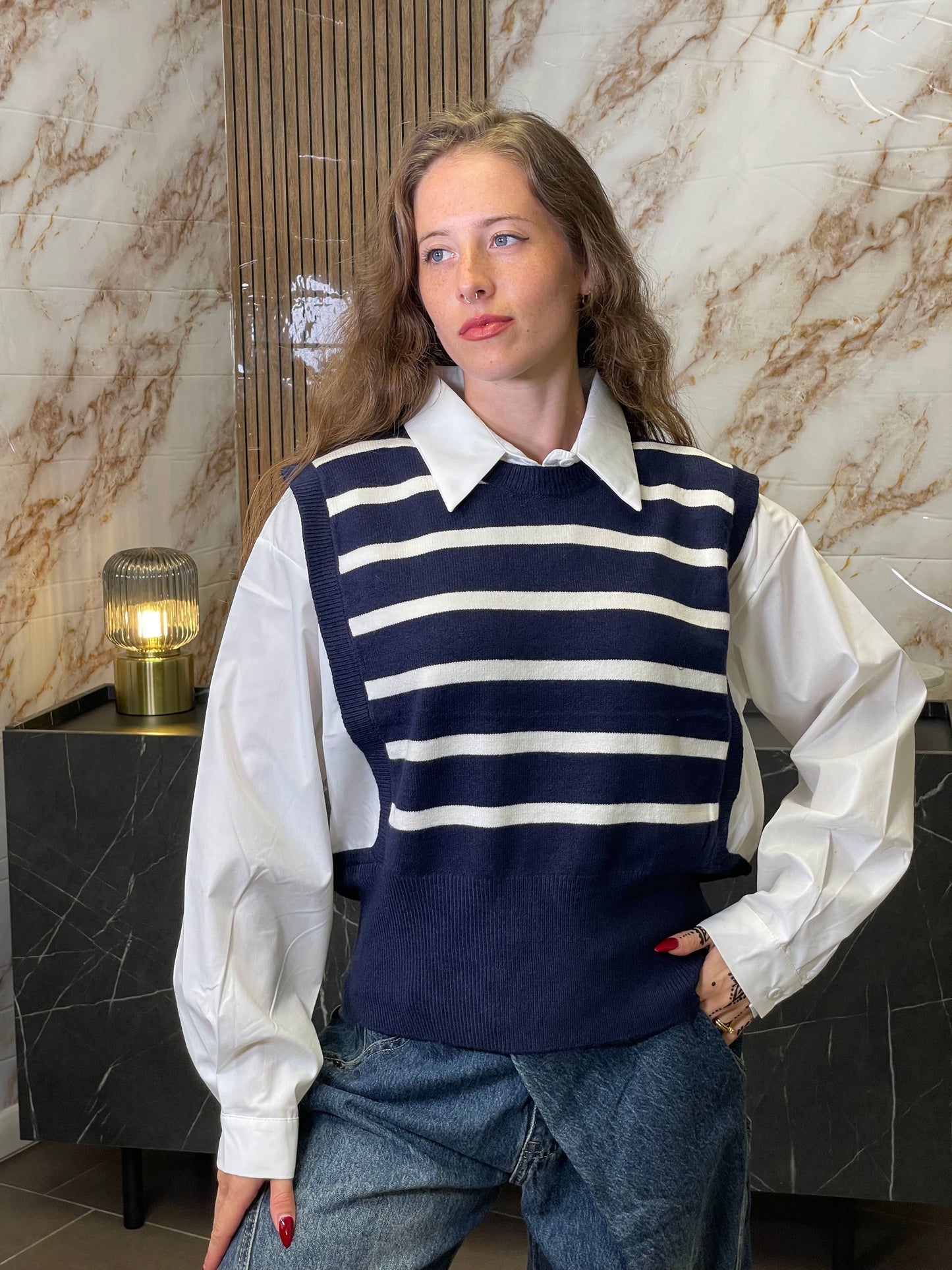 Camicia con Smanicato