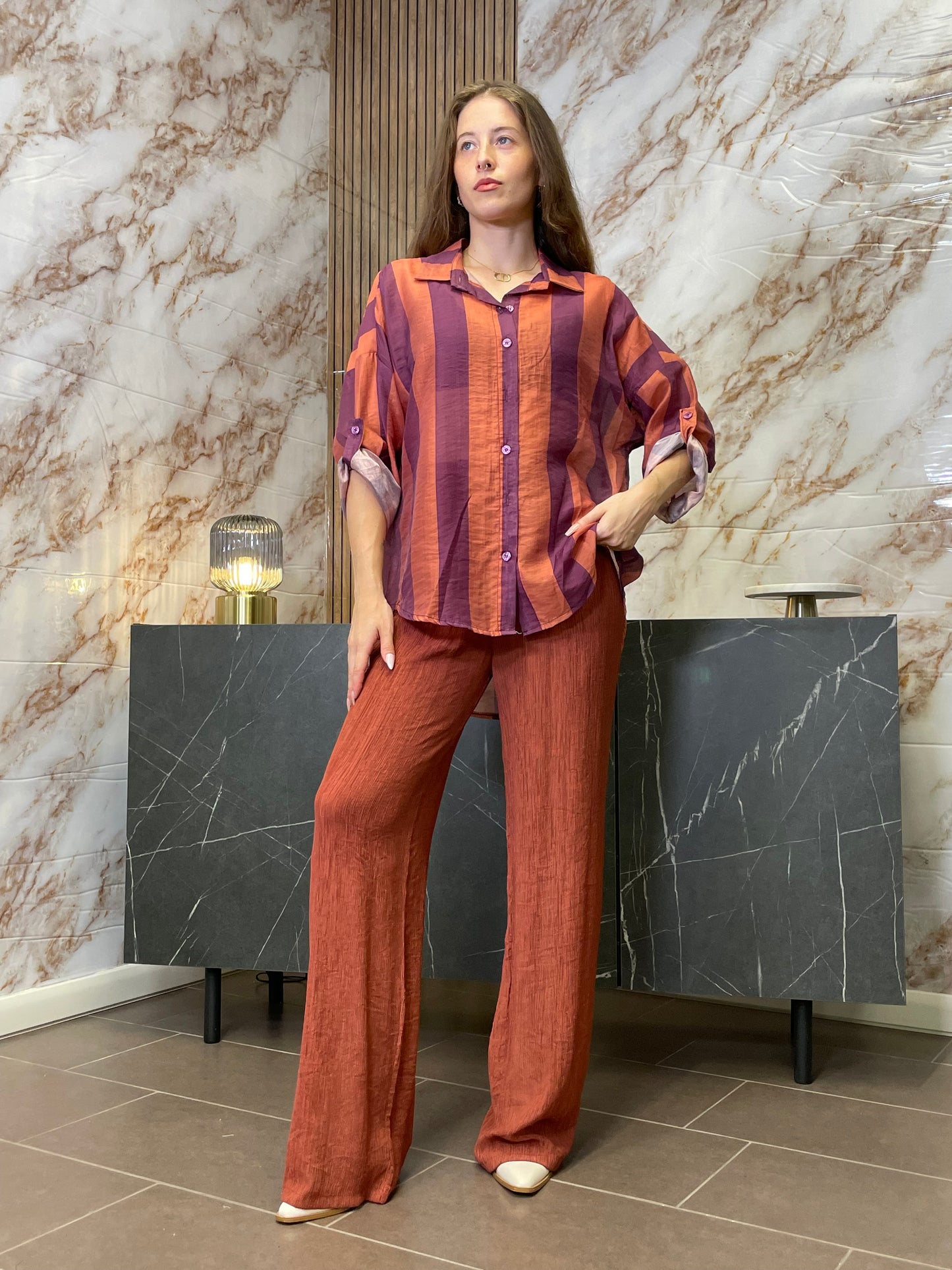 Camicia Righe