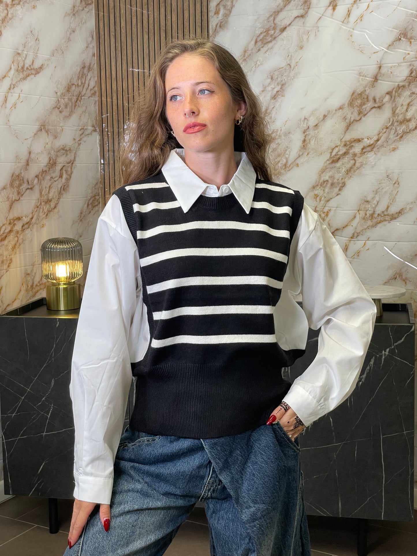 Camicia con Smanicato