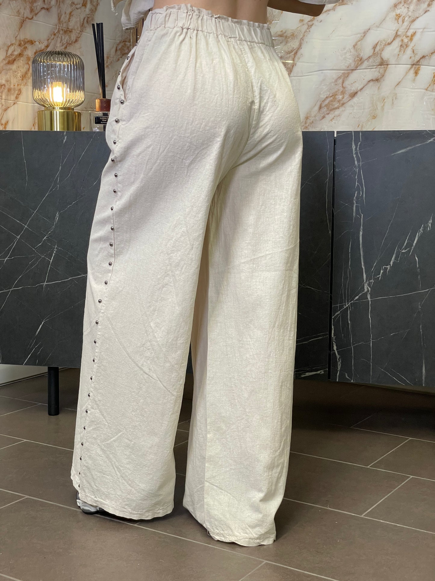 Pantaloni Borchie